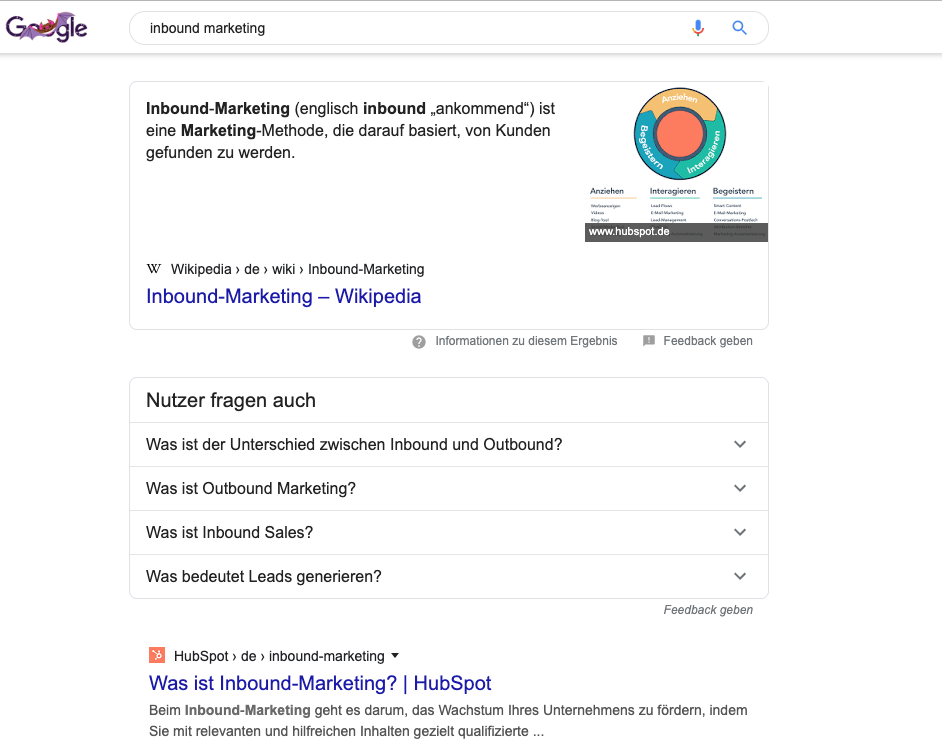 featured-snippet-position-zero-inbound-online-marketing-trends-2020